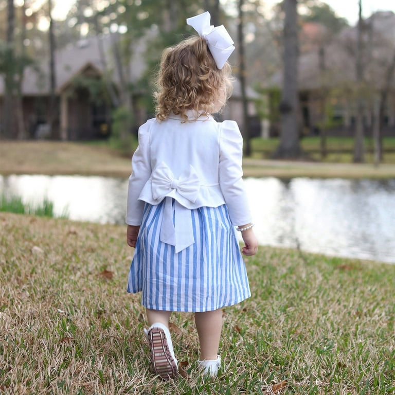 ジャケット・アウター Treat Girl's tulle frill jersey Toddlers and Girls French Terry Knit Zuri Scalloped Trim