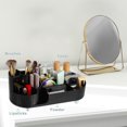 thumbnail image 2 of Organizador de maquillaje giratorio Unique Bargains negro 360 grados, 2 of 8