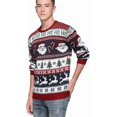 thumbnail image 3 of Chandail de Noël pour Hommes Rudolph Renne Vacances Festif Tricoté Cardigan Mignon Laid, 3 of 5