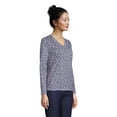 thumbnail image 3 of Lands' End Women's Relaxed Supima Cotton T-Shirt, 3 of 3