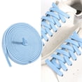 thumbnail image 2 of Multipurpose Flat Polyester Shoe Laces For Sneakers Gym Footwear Shoe Strings 120cm Nontoxic Fabric Color Design, 2 of 8