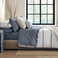 thumbnail image 3 of Nate Home by Nate Berkus Printed Shapes Comforter Set, King, Pearl/Night, 3 of 9