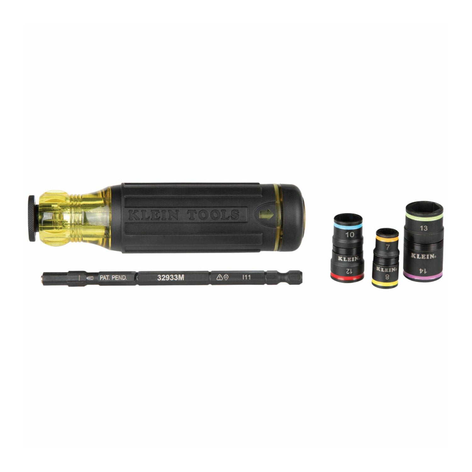 Klein Tools, matte finish Impact-Rated Flip Socket Wrench & Set