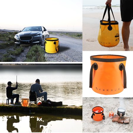 Folding Water Bucket Professional Reservoir Holding Container Liquid ...