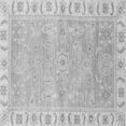 thumbnail image 1 of Ahgly Company Indoor Square Oriental Gray Traditional Area Rugs, 4' Square, 1 of 4