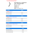 thumbnail image 2 of Upper Radiator Hose - Compatible with 1966 - 1970 Chevy Impala 1967 1968 1969, 2 of 2