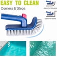 thumbnail image 4 of Pool Brush, Rotatable Handle Pool Brush Head, Premium Bristles Pool Corner Brush/pool Step Brush, Household Pool Scrubber For Pool, Spa, Bathroom, Flo, 4 of 5