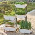thumbnail image 2 of kurtrusly ABS Household Plant Vegetable Planting Box Reinforced Easy To Tools And Is Not Easy To Break Three-layer footrest, 2 of 4