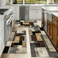 thumbnail image 6 of Kitchen Rugs Sets of 3 Non Slip Washable Kitchen Mats for Floor, Waterproof Kitchen Runner Rug, Floor Mat Carpet for Entryway, Laundry, Sink, Hallway, Bathroom, 6 of 12