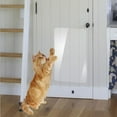 thumbnail image 3 of 14*48cm Cat Sofa Protector Transparent Cat Claw Protector Sticker for Fabric or Leather Sofa 4pcs, 3 of 5