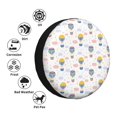 thumbnail image 4 of Balery Hot Air Balloon Cubiertas para Neumáticos - Protector Resistente para Neumáticos de Camioneta, SUV, Remolque, Camper y RV-15 inch, 4 of 6