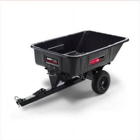10 CF poly swivel dump cart
