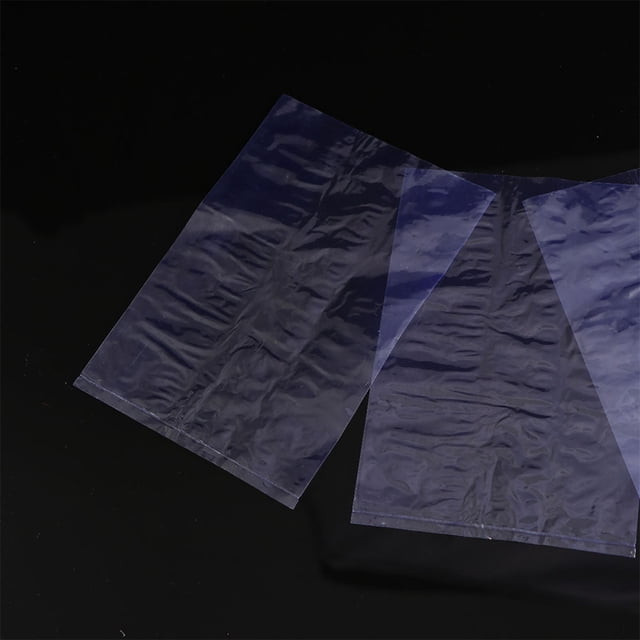 NIYANGLE Lot de 200 Pochette Rétractable Transparente Imperméable Rétractable à la Chaleur pour Fabricants 12x7in
