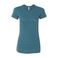 thumbnail image 2 of Bella Canvas 6004 Womens The Favorite T Shirt, HTHR DEEP TEAL, L, 2 of 3