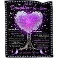 thumbnail image 1 of LHSHID Daughter in Law Gifts Blanket Daughter in Law Gifts from Mother in Law Birthday Gifts for Daughter in Law Daughter in Law Birthday Gifts Gifts for Daughter in Law Throw Blanket 60"x80", 1 of 6