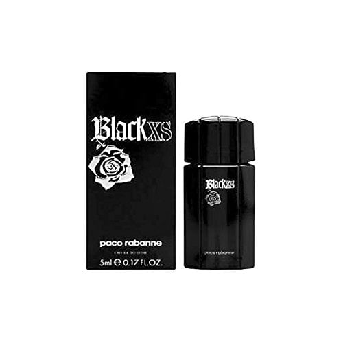 Black XS by Paco Rabanne for Men 0.17 oz Eau de Toilette Miniature ...