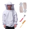 thumbnail image 5 of Traje De Apicultura Conjunto De Herramientas Traje Transpirable Chaqueta Guantes De Manga Larga Abeja Colmena Cepillo J Gancho Colmena 4 Uds Monstrate TO002209-00, 5 of 5