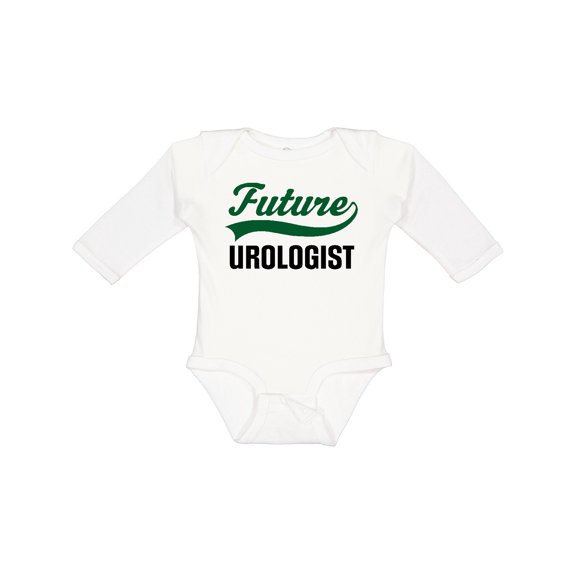 Inktastic Future Urologist Boys or Girls Long Sleeve Baby Bodysuit