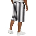thumbnail image 6 of Trgacdwlo Men Shorts Casual Striped Elastic Waist Beach Shorts for Men with Pocket Lightweight Running Workout Mens Athletic Shorts, 6 of 6