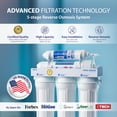 thumbnail image 2 of APEC Water Systems RO-90 Ultimate Series Top Tier Supreme Certificado Alto Rendimiento 90 GPD Sistema de filtro de agua potable de ósmosis inversa ultra seguro, grifo cromado, 2 of 8