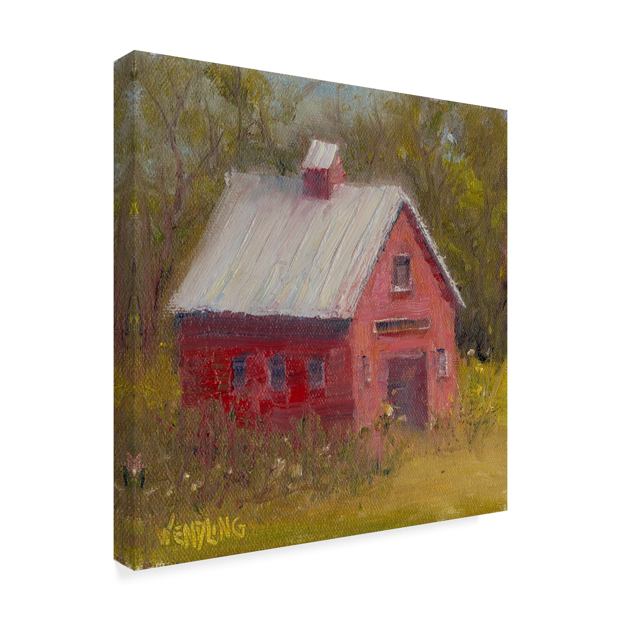 Trademark Fine Art 'Country Road II' Canvas Art by Marilyn Wendling