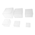 thumbnail image 4 of 6 piezas Buffet Buffet Wantrip Soport Shelf Box Acrílico Pantalla de exhibición de alimentos transparentes Pantalla para fiestas de dulces Catering, 4 of 10