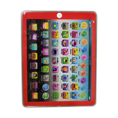 New Year New You 2022! Tuscom English Tablet Learning Early Education Machine Children's Lighting Computer Toy