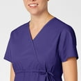 thumbnail image 4 of WonderWink WonderWORK 145-Maternity Mock Wrap Scrub Top, 4 of 5