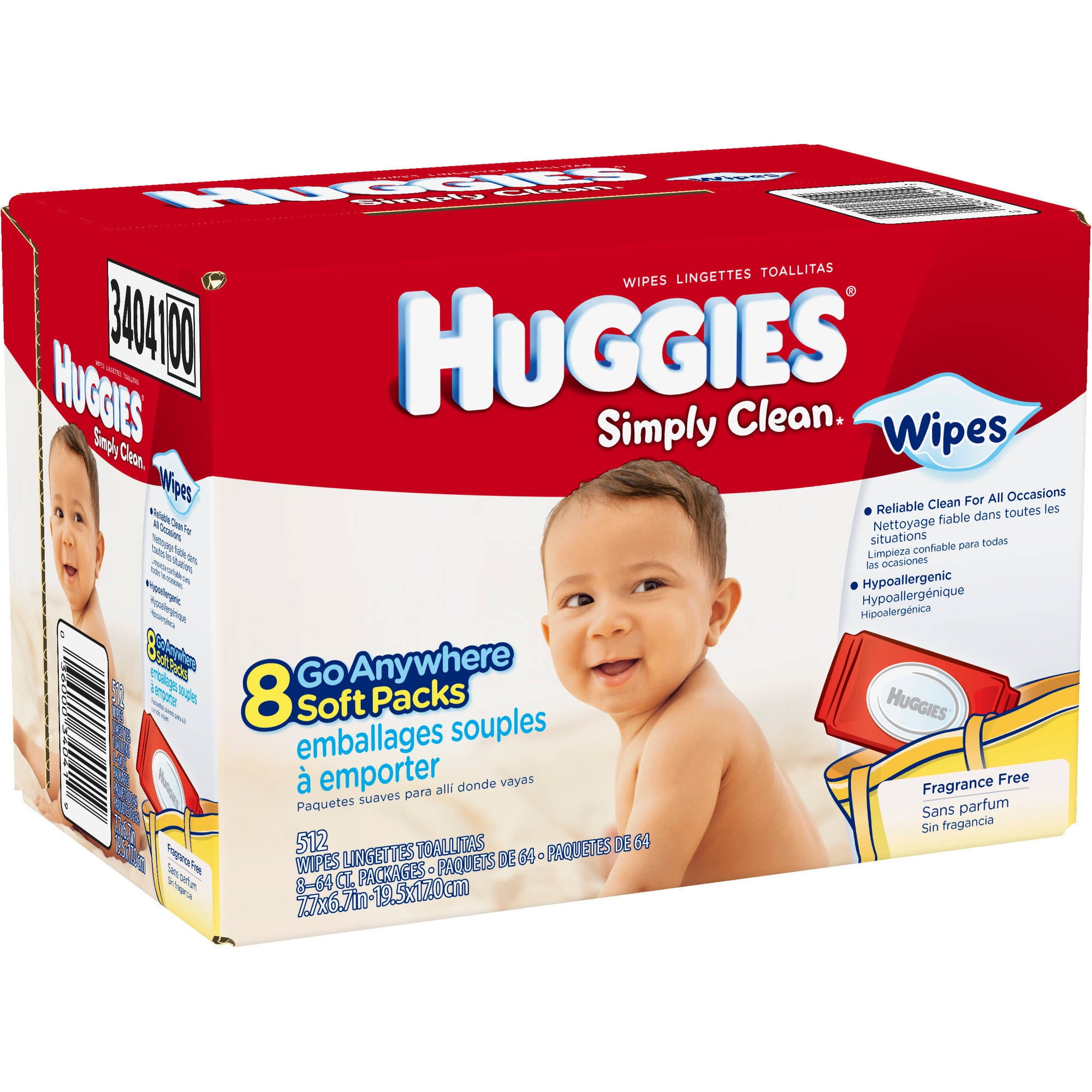 huggies simply clean wipes walmart