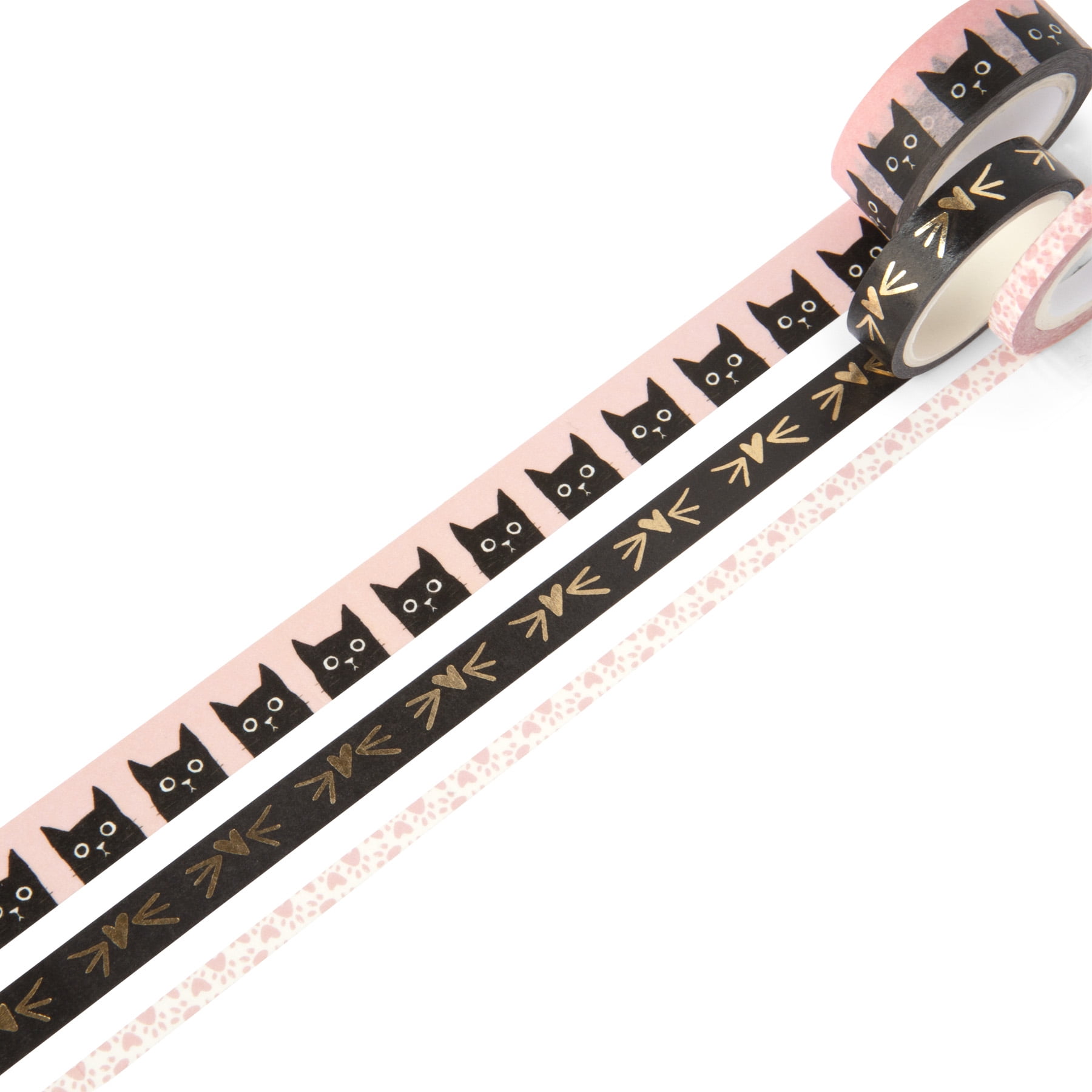 Recollections Cat Crafting Washi Tapes, 12 Packs: 3 ct. (36 total)