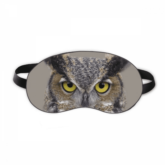 Owl Eyes Pupil Night Sleep Eye Shield Soft Night Blindfold Shade Cover