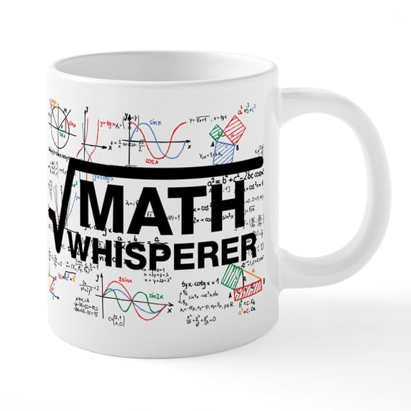 CafePress - Math Whisperer Mugs - 20 Oz White Ceramic Mega Mug