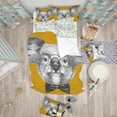 thumbnail image 2 of Designart 'Koala with Glasses and Bow Tie' Modern & Contemporary Duvet Cover Set, 2 of 2