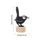 thumbnail image 3 of Xihbxyly Ofertas Compre Uno y Llévese Otro Gratis Clip de Mensaje de Pájaro Hueco de Hierro, Clip de Nota, Decoración de Pájaro de Metal para Jardín, Salsa de Estar, Comedor, 3 of 7