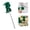 Green, variant on Toothbrush Covers Travel, Portable Dinosaur Toothbrush Protector Head Cover for Kids Adult, Ventilated Plastic Clip Case for Bathroom Home Camping School