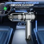 Car Vacuum Cleaners for Car, 100W Handheld Vacuum with 14000PA Suction, 2 in 1 Portable Mini Cordless Vacuum with Multi-Nozzles for Small Jobs, Car, Office Desk, Keyboards
