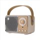 thumbnail image 1 of Altavoz Bluetooth Sonido Portátil Altavoz Música Inalámbrico Radio FM Mini Blootooth Audio Color Crema, 1 of 8