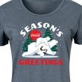 thumbnail image 3 of Coca-Cola - Seasons Greetings Polar Bears - Women's Any Way Dress, 3 of 5