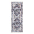 thumbnail image 2 of Unique Loom Yara Collection Area Rug - Yash (2' x 5' Runner Navy Blue/Blue), 2 of 6
