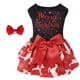 thumbnail image 1 of Vestido para perro CuteBone Merry Christmas Velvet Red XS Small, 1 of 6