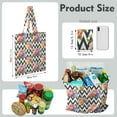 thumbnail image 2 of Botanical Garden Print Reusable Tote Bag - Compact Folding Design & Durable Fabric, 2 of 6