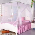 thumbnail image 2 of Prettyui Universal Students School Outdoor Hang Dome Mosquito Nets Square Insect Bed Canopy Netting Curtain, 2 of 6