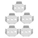 thumbnail image 1 of unbranded 5Ud De Montaje Para Soporte De Toalla Que Estilo Y Seguridad Plata, 1 of 8