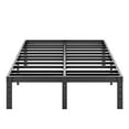 thumbnail image 2 of COMASACH Queen Bed Frame Heavy Duty,14" High Black Metal Platform Bed Frame,Sturdy Steel Frame,Support up to 3500lbs,No Box Spring Needed,Noise-Free,Easy Assembly, 2 of 4