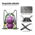 thumbnail image 4 of Zufioo Pikmin Print Sports Cinch Sack Gym String Bags Machine Washable Heavy Duty String Backpack for Men Women-Small, 4 of 6