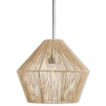 thumbnail image 1 of Bouclair Natural Hemp Rope Ceiling Lamp, 1 of 10
