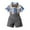 Blue-b, variant on Boys Dress Clothes Dress Shirt with Bowtie Suspender Pants 3 Pieces Gentleman Outfit Set Outfit Boy for Boys 4-5 Years