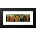 thumbnail image 2 of Karl von Blaas 14x8 Black Modern Framed Museum Art Print Titled - Friedrich Barbarossa Reply Heinrich Jasomirgott and Heinrich Den Lowen (1860), 2 of 5