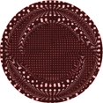 thumbnail image 1 of Ahgly Company Machine Washable Indoor Round Transitional Chocolate Brown Area Rugs, 4' Round, 1 of 7