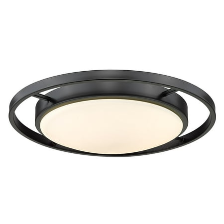 

Golden Lighting 9130-Fm17 Op Astra 17 Wide Led Flush Mount Bowl Ceiling Fixture - Black